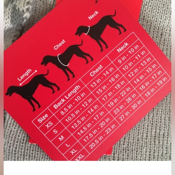 Pet Sweater Matching Family PJs Large Red White Strip Holiday - Picture 6 of 6